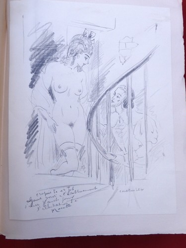 Curiosa dessin original - curiosa,