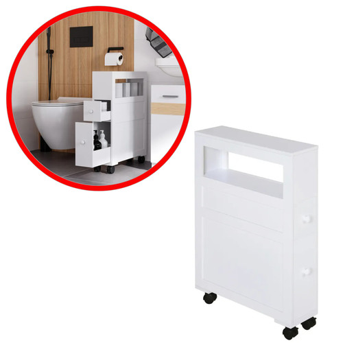 Meuble rangement salle bain - meuble,