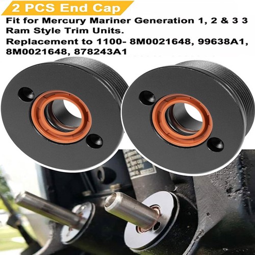 2pcs tilt trim - end, cap/gland