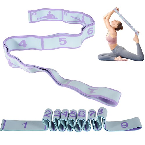 Pièces yoga stretch bandes - pièces,