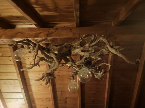Lustre unique bois flotté - unique,