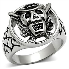 Bague chevalière acier 316L