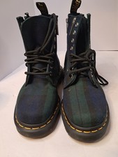 Dr. Martens Black Watch Plaid