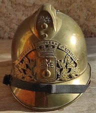 Ancien casque sapeur - casque,