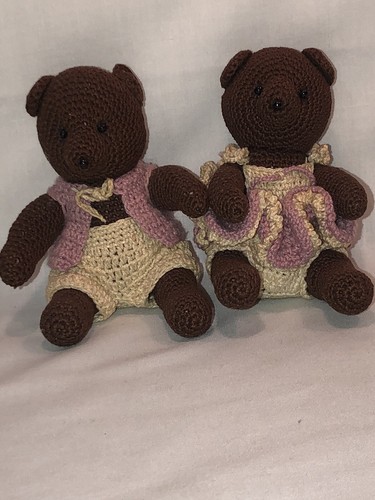Homemade crochet boy girl - crochet,