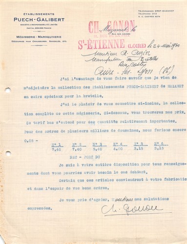 1930 ets puech galibert - puech,