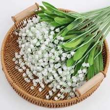 Lot de 2 bouquets simulés de muguet ajoutez de la sophistication à votre déco