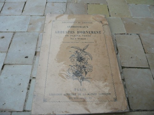 Livre arbrisseaux et - livre,