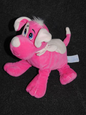 🍀Doudou Chien Rose GIPSY Sonore Musical Qui Aboie Bandana Clair Peluche TTBE