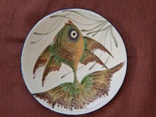 Ancien Grand Plat Poterie La