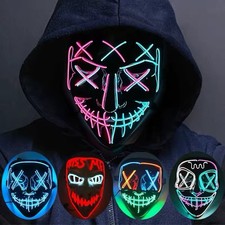 Mask LED Halloween ??