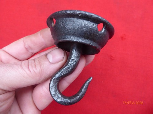 Ancien crochet fer forgé - ancien,