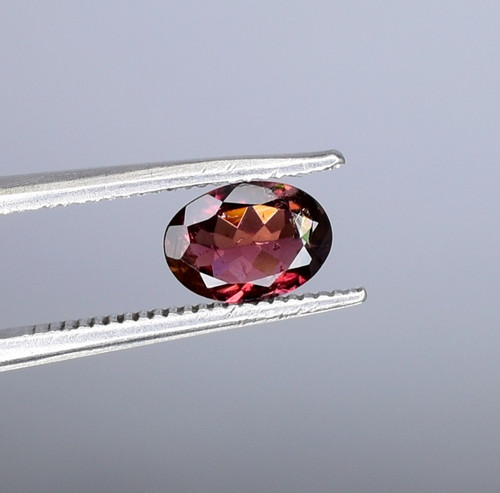Tourmaline rose facettée
