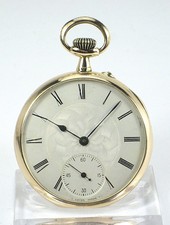 Montre de poche en or massif