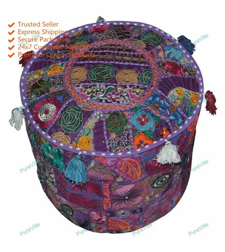 Nouveau tabouret indien boho