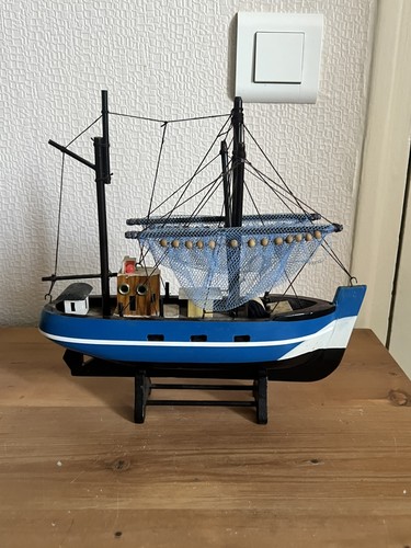 Ancienne maquette bateau en - maquette, de