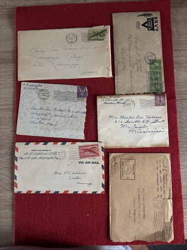 Army letter x - letter, 6