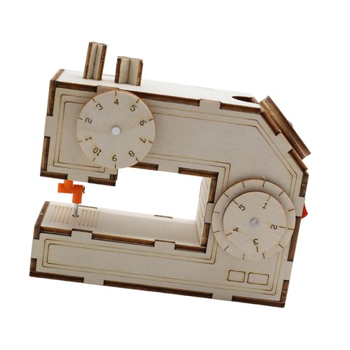 Maquette machine coudre - machine, à