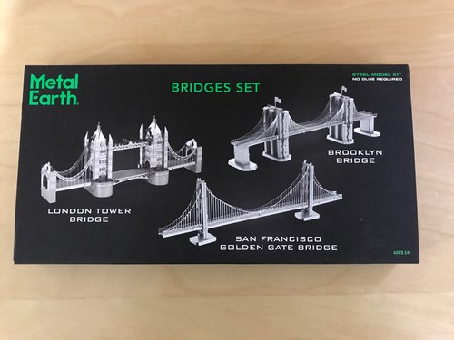 Metal earth bridges set - earth,