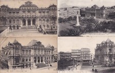 Lot de 4 cartes postales