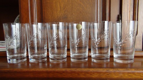 Cristal arques verres à - d'arques, 6