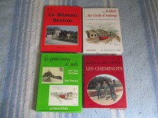 LOT N°5 DE 4 LIVRES DE TRAINS