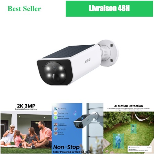 Aoqee caméra surveillance - de,