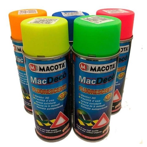 Peinture spray fluorescente