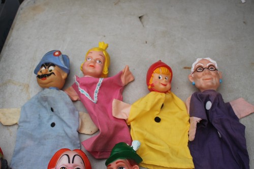 Ancienne marionnettes lot - marionnettes, 7