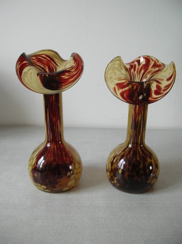 Ancienne paire vases - paire, de