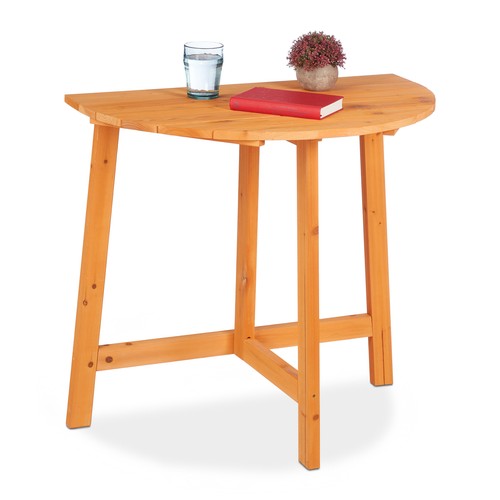 Table pliante demi lune - table, demi-lune