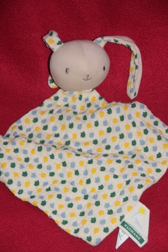 Doudou klorane lapin plat - doudou,