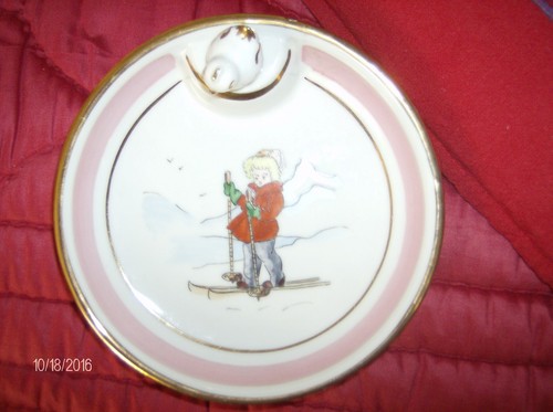 Assiette bouillie porcelaine - bouillie,