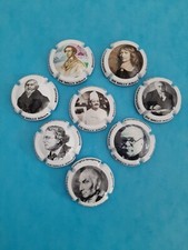 DE MILLY ALBERT - ACADEMIE CULINAIRE - 8 capsules de champagne