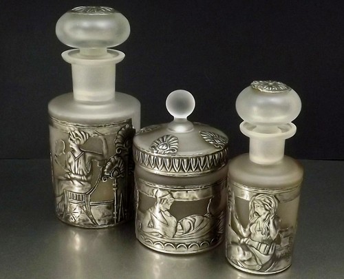 Flacons toilette verre - en,