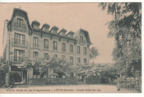 Cpa lépin 73 - -, savoie