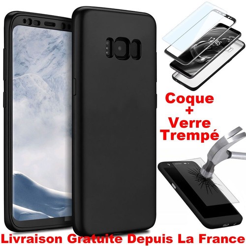 Coque intégrale 360 vitre - intégrale, +