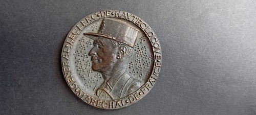Médaille bronze foncé - en,