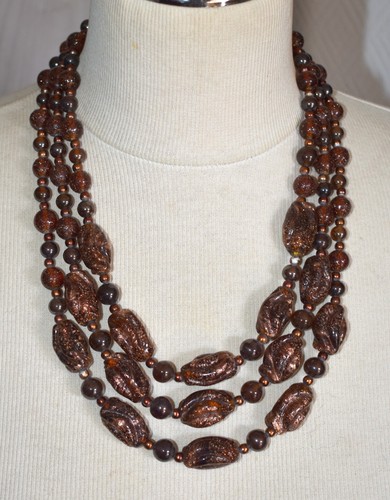 Collier perles rangs - , 3