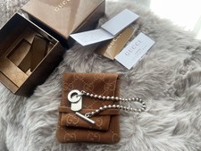Bracelet toile marron GUCCI