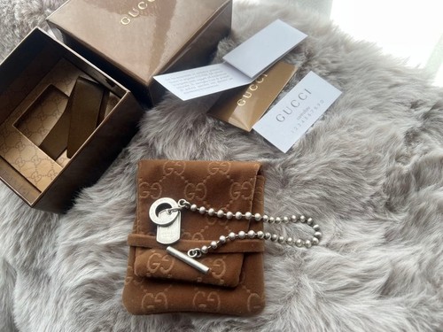 Bracelet toile marron gucci - toile,