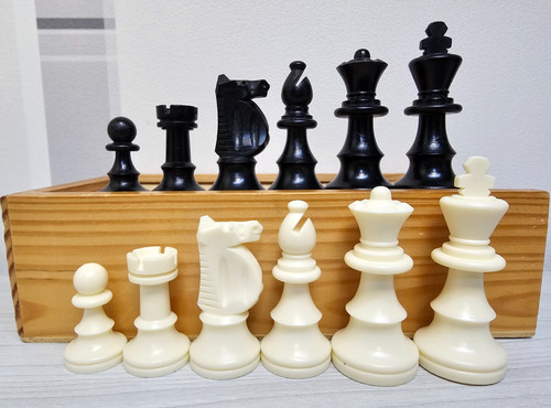 Ancien jeu échecs européen - ancien,