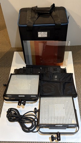 Litepanels 1x1 spot panels - (2)1x1,