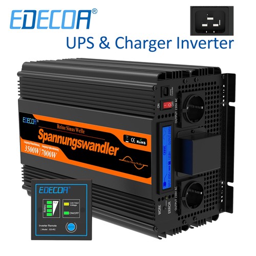 Edecoa ups charger - charger, inverter
