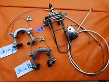 MAFAC porte bagage  avec phare SOUBITEZ et paire de freins MAFAC  vélo ancien