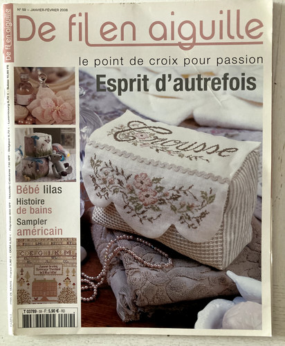 Fil aiguille n 59 - de, en