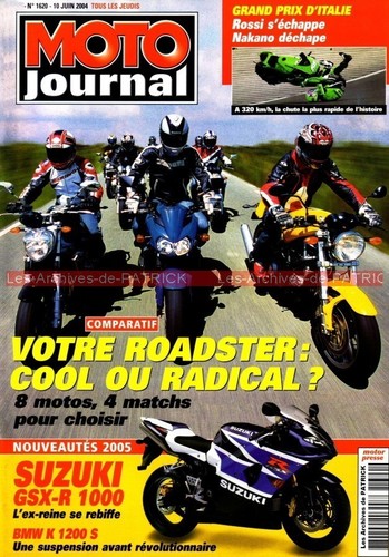Moto journal 1620 honda cbf - moto,