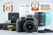 Objectifs "Count 3 057" Nikon D3300 24,2 MP DSLR Noir 18-55 55-200 [Très bon]