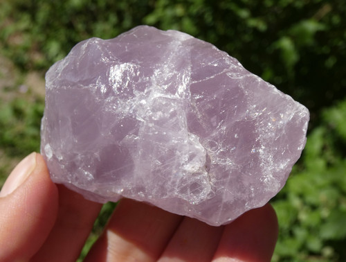 Bloc naturel quartz - quartz, rose