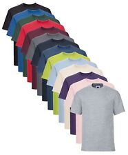 Russell Jerzees ZT180 T-Shirt En Coton Uni Sans Logo S-4XL
